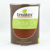 Treatex Cedar Oil 31380h  30ml Sample Pot or 2.5Ltr