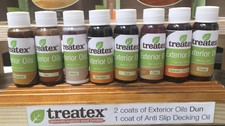 x1 Treatex 30ml Sample Pot of Exterior Oils - 11 Colours (Free Postage UK Mainland)