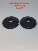 PCAG15 Talon Anthracite Grey Pipe Cover For 15mm Pipes - Set of 2