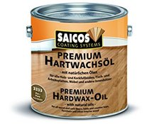 Saicos Hard Wax Oil (No Visible) Raw Pure 3333  0.75L or 2.5Ltr