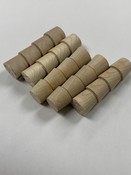 Pack of 20 - 1/2" Solid Maple Un-Finished Wood Pellets / Plugs