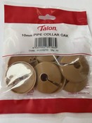 Pack of 10 TALON OAK PLASTIC PIPE COVER 10mm FREE POSATGE