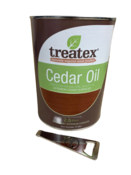 Treatex Exterior Cedar Oil 2.5Ltr + Free Tin Opener