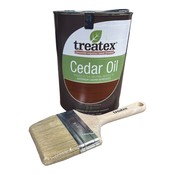 Treatex Cedar Oil 31380h 2.5L + 100mm Brush Deal