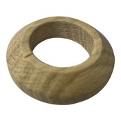 x1 28mm Oak Un-Finished Pipe Cover